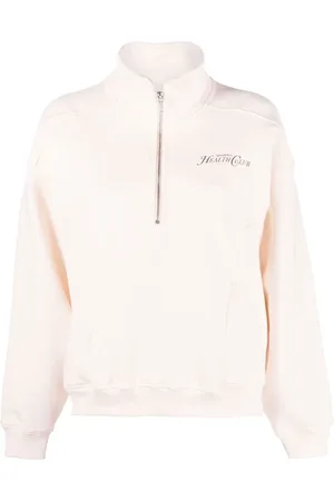 Sporty & Rich Graphic-print high-neck sweatshirt