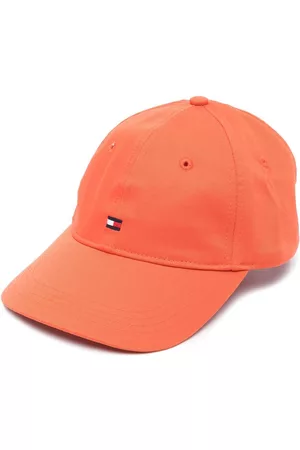 Tommy Hilfiger Women Caps - Logo-embroidered organic cotton cap