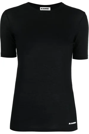 Jil Sander Logo-print hem t-shirt