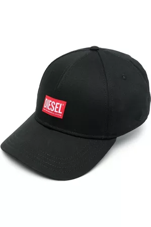 Diesel Men Caps - Logo patch cotton cap