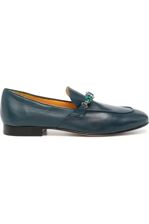 Madison.Maison Crystal-embellished flat loafers