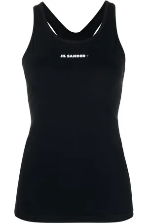 Jil Sander Logo-print tank top