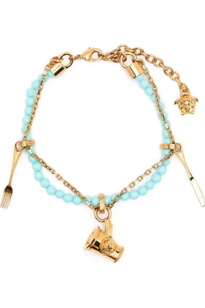 VERSACE Medusa Cutlery Beaded bracelet