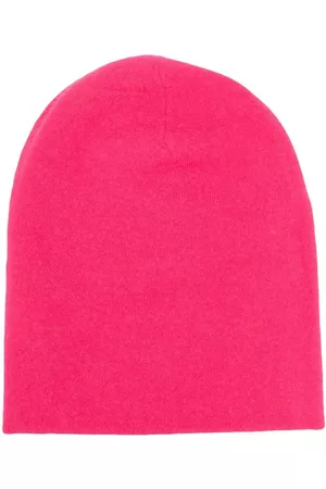 Frenckenberger Women Beanies - Logo-patch detail beanie