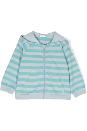 KNOT Cotton horizonatl stripe jacket