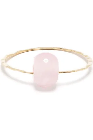 Jil Sander Stone-pendant bangle bracelet