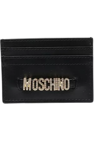 Moschino Women Wallets - Leather logo-lettering cardholder