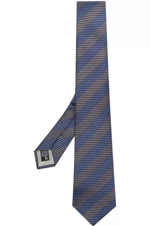 Armani Men Bow Ties - Diagonal stripe design tie