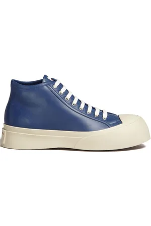 Marni Leather mid-top sneakers