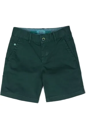 Scotch&Soda Logo-patch organic cotton shorts