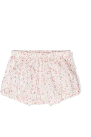 TEDDY & MINOU Floral-print cotton bloomers