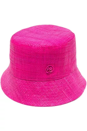 Ruslan Baginskiy Women Hats - Embroidered-logo bucket hat