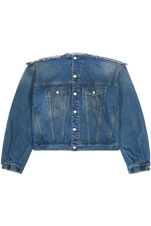 Maison Margiela Collarless denim jacket