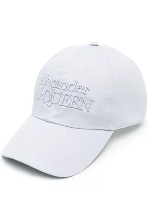 Alexander McQueen Men Caps - Embroidered-logo baseball cap