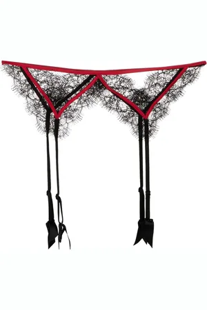 Kiki de Montparnasse Lace detailing garter belt