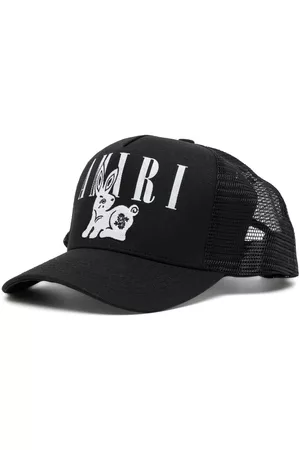 AMIRI Men Caps - Bunny logo-print mesh cap