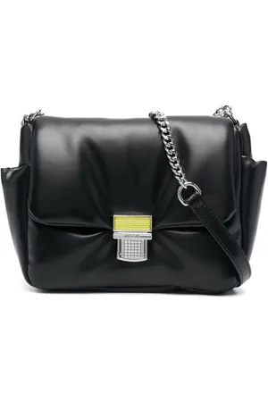 Msgm Puffer click shoulder bag