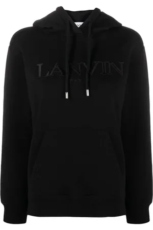 Lanvin Logo-print drawstring hoodie
