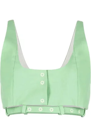Ganni Suiting crop top
