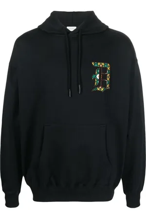Drôle de Monsieur Logo patch hoodie