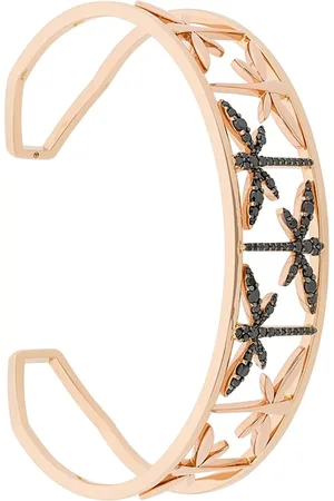 ANAPSARA 18kt rose gold dragonfly diamond cuff