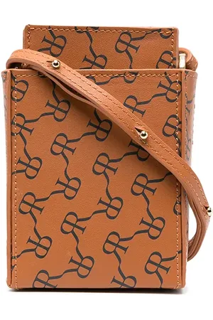 Rokh Monogram logo print mini bag