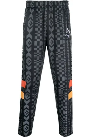 MARCELO BURLON XKAPPA logo-patch track pants