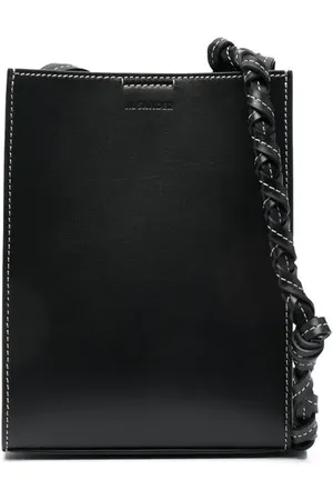 Jil Sander Tangle leather shoulder bag