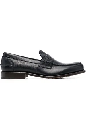 Premiata Slip-on pebbled-texture loafers