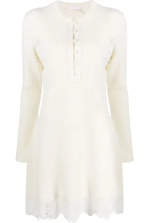 Chloé Ribbed knitted dress