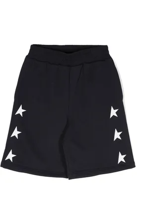 Golden Goose Black Star Collection wide-leg shorts