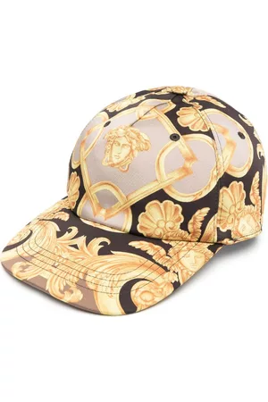 Versace Caps - Barocco-print baseball cap