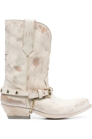 Golden Goose Low Wish Star leather boots