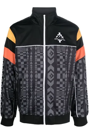 MARCELO BURLON X KAPPA logo-patch jacket