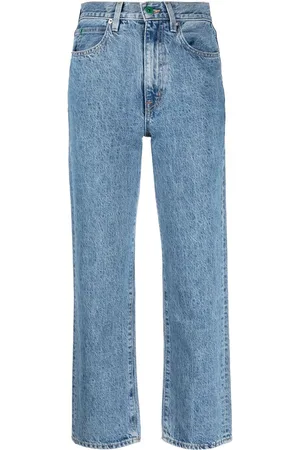 SLVRLAKE High-waisted cropped jeans