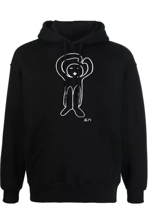 Société Anonyme Sweatshirts - Graphic-print drawstring hoodie