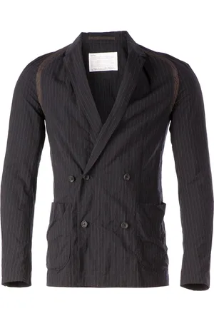 Kolor Double breasted pinstripe blazer