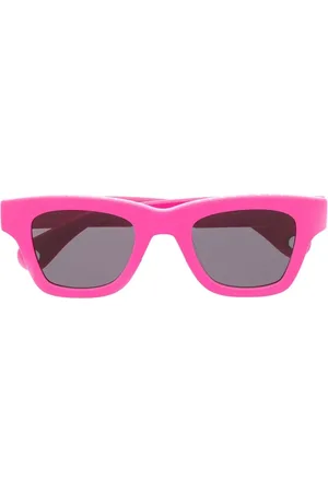 Jacquemus Square-frame tinted sunglasses