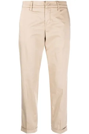 FAY Slim-cut cropped trousers