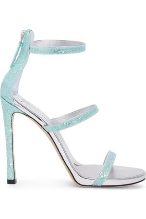 Giuseppe Zanotti Harmony glitter strappy sandals