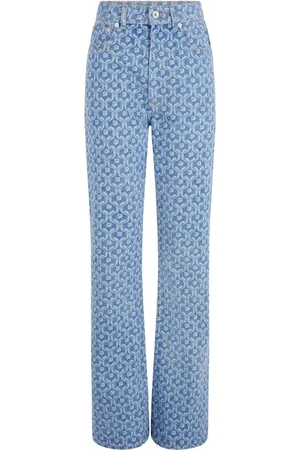 Paco rabanne Patterned straight-leg jeans