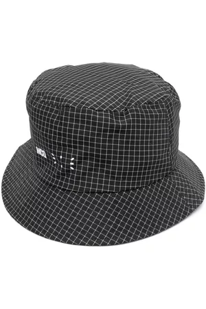 MCQ Check-print bucket hat