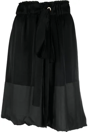 Lanvin 2006 panelled gathered skirt