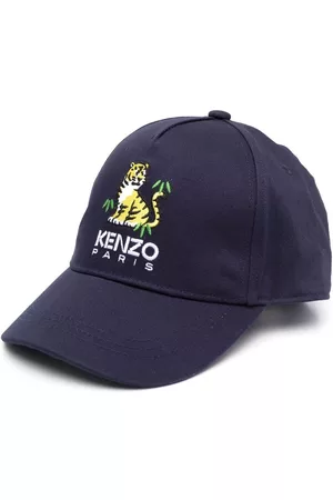 Kenzo Kids Tiger-embroidered cap