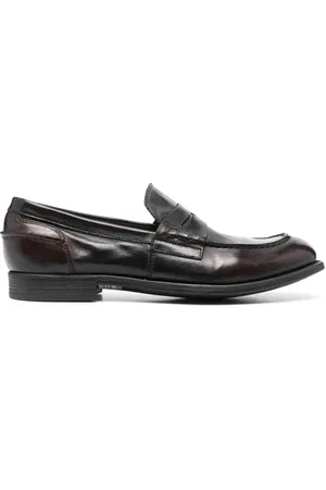 Officine creative Penny-slot leather loafers