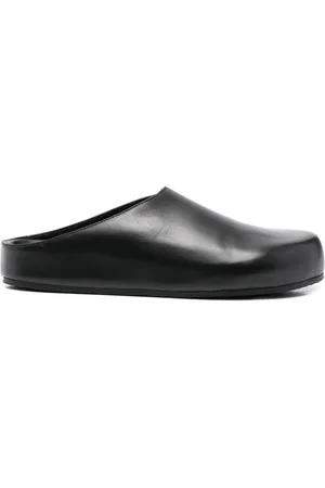 STUDIO NICHOLSON Round-toe leather slippers