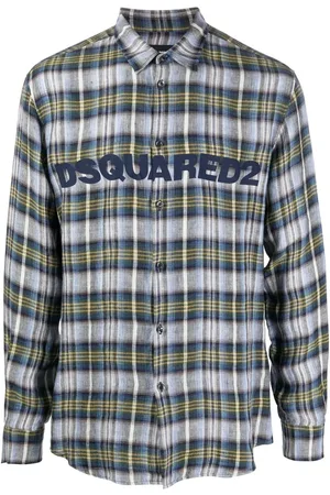 Dsquared2 Checked branded shirt