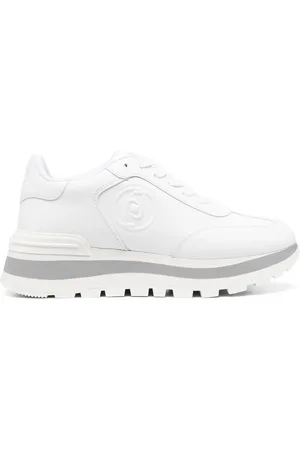 Liu Jo 45mm embossed-logo lace-up sneakers