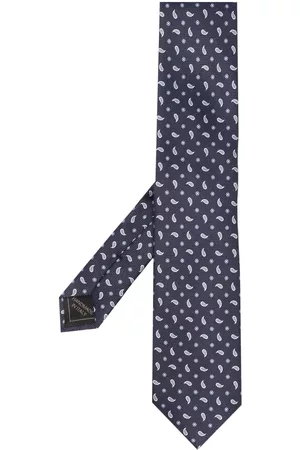 Brioni Woven paisley-pattern tie