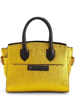 Giuseppe Zanotti Women Handbags - Mini metallic leather tote bag